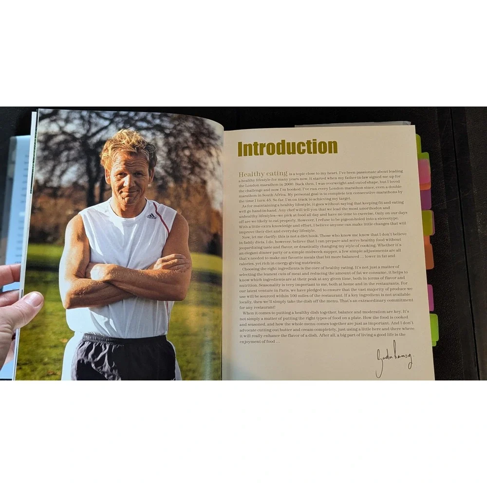 Gordon Ramsay's Healthy Appetite Hardcover Cookbook 125+ Recipes‎ 9781554701339